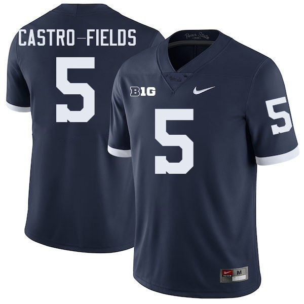 Tariq Castro-Fields Penn State Jersey,PSU Nittany Lions #5 Tariq Castro-Fields Football Jersey-Retro